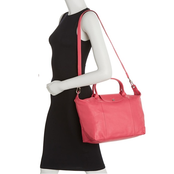 Longchamp Bags New Longchamp Le Pliage Cuir Leather Shoulder Bag